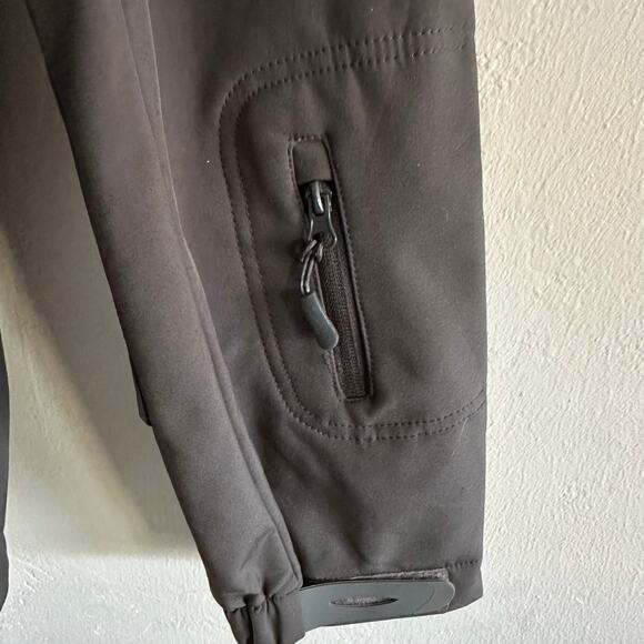 ESDY Outdoor Tactical Full Zip Hooded Jacket Soft Shell Charcoal Gray Size 3XL - Picture 6 of 12